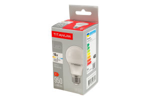 Лампа светодиодная 10W 950lm E27 4100К №TLA6010274 Titanum 1шт