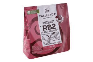CALLEBAUT ШОК RUBY 32,8% 400Г