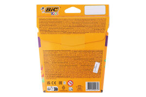 Фломастеры цветные Kids Bic 12шт