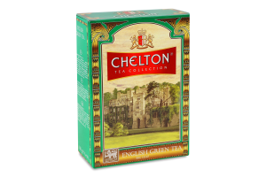 Чай зеленый цейлонский цельнолистовой English Chelton к/у 100г