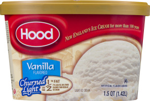 Hood Churned Light Ice Cream Vanilla