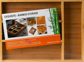 Органайзер д/столових приборів бамбук 32*25см