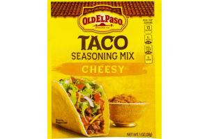 Old El Paso Taco Seasoning Mix Cheesy