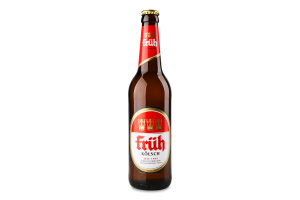 Пиво 0.5л 4.8% светлое пастеризованное PGI Kolsch Fruh бут