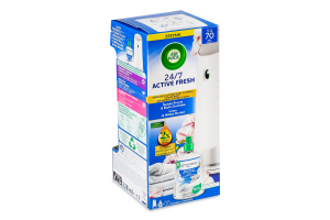 Освіжувач повітря автоматичний Ранкова свіжість та квіти орхідеї Active fresh Air Wick 228мл