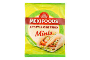 Тортилья пшенична Minis Mexifoods м/у 200г