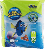 Huggies Little Swimmers Disney Pixar Finding Dory M 24-34 LB Swimpants - 18 CT