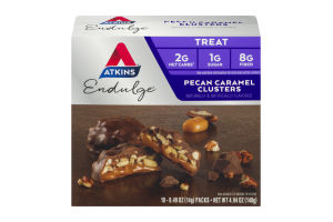 Atkins Endulge Treat Bars Peanut Caramel Clusters - 5 CT