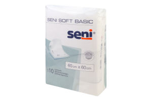 Набір пелюшок гігієнічних 60x60см Basic Soft Seni 1шт