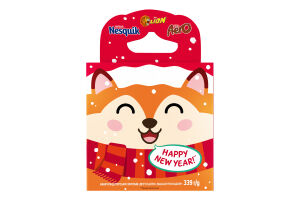 Набор кондитерских изделий Друзья Санты Nesquik&Lion&Aero к/у 339г