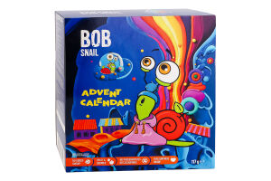 Набір цукерок із іграшками Адвент-календар Bob Snail к/у 117г