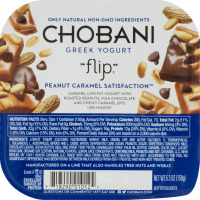 Chobani Greek Yogurt Flip Peanut Caramel Satisfaction