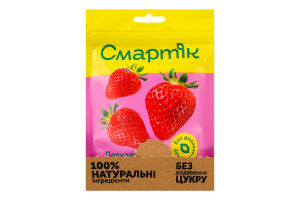 Клубника сублимированная кусочки Смартік д/п 12.5г