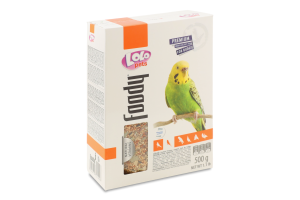 Корм д/хвилястих папуг 500г Lolo Pets