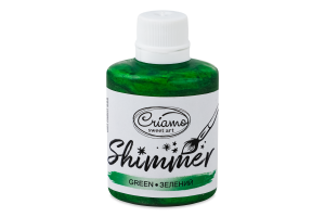 Краситель пищевой зеленый Металлик Shimmer Criamo п/бут 30г