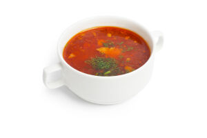 Борщ український з м'ясом 300г