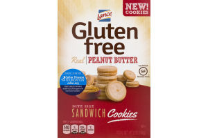 Lance Gluten Free Sandwich Cookies Real Peanut Butter