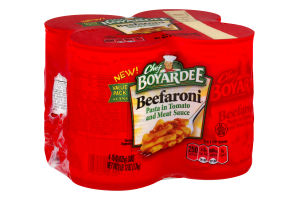Chef Boyardee Beefaroni - 4 PK