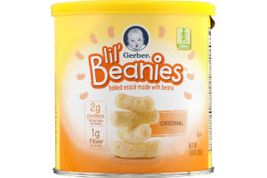 Gerber Lil' Beanies Baked Snack Made with Beans Original