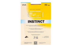 Колготки жіночі Instinct Viva 40den 4 natural