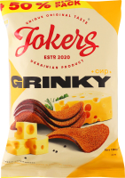 Гренки ржано-пшеничные Сыр Jokers м/у 120г