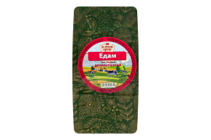 Сир 45% твердий безлактозний Едам Зелений хутір кг