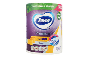 Рушники паперові Jumbo Premium Zewa 1шт