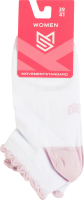 Носки женские MovementStandard №MS M0113S 69 39-41 белый-сиреневый