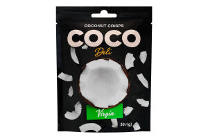Чипси кокосові натуральні Coco Deli д/п 30г