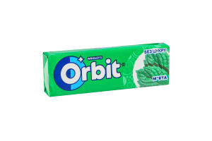 Резинка жевательная без сахара с подсластителями Мята Orbit м/у 14г