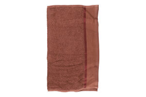 Рушник коричневий махровий 40*70см 360г/м2 Aisha