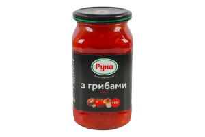Соус стерилізований З грибами Руна с/б 485г