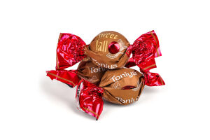 Конфеты с фиником, арахисом и клюквой в кондитерской глазури Sweet Ball Toniya кг