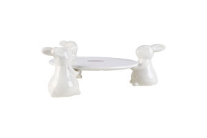 Тарілка Три зайці керамічна в асортименті 986412