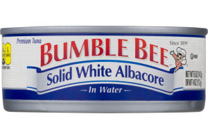 Bumble Bee Solid White Albacore In Water