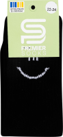 Шкарпетки підліт Premier socks Hi-Bye чорн р.22-24
