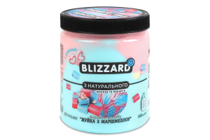 Мороженое 13% пломбир Жвачка с маршмеллоу Blizzard п/б 270г