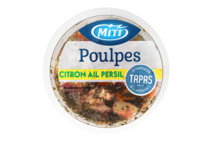 Восьминіг Мiti з лимоном часником та петрушкою