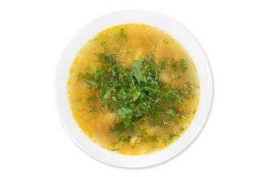 Суп гороховий з копченостями 300г