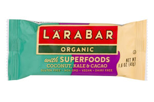Larabar Organic with Superfoods Coconut, Kale & Cacao