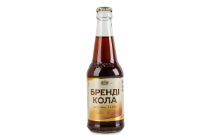 Напій слабоалкогольний 0.33л 8% сильногазований Бренді Кола Оболонь пл
