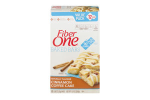 Fiber One Baked Bars Cinnamon Coffee Cake Value Pack - 12 CT