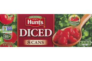 Hunt's Tomatoes Diced - 8 CT
