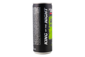 Напиток энергетический безалкогольный сильногазированный After alcohol King of the Night Black Energy ж/б 250мл