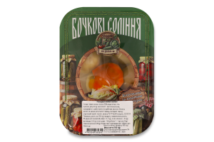 Помидоры зеленые соленые Бочковые соленья ПП Діана-М лоток 700г