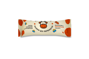 Сырок глазированный 26% ванильный сладкий в карамельной глазури Харківський м/у 36г