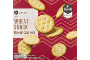 SE Grocers Wheat Snack Baked Crackers
