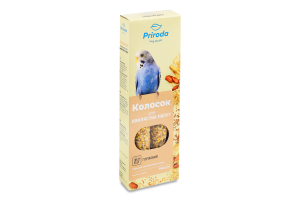 Корм д/папуг Колосок горіховий 140г Природа