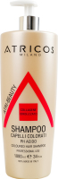 Шампунь для фарбованого волосся з колагеном Atricos Milano 1л