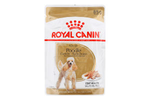 Корм д/дорослих собак породи пудель 85г пауч Royal Canin